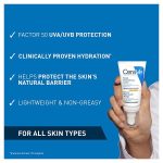 CeraVe AM Facial Moisturiser SPF50 Normal to Dry Skin 52ml - Image 2
