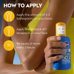 NIVEA SUN Sun Cream Spray Protect & Moisture SPF50+ 200ml - Image 2