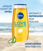 NIVEA Sunshine Love Shower Gel 250ml - Image 4