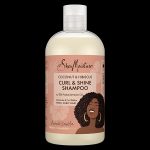 SheaMoisture coconut & hibiscus curl & shine shampoo 384ml - Image 2